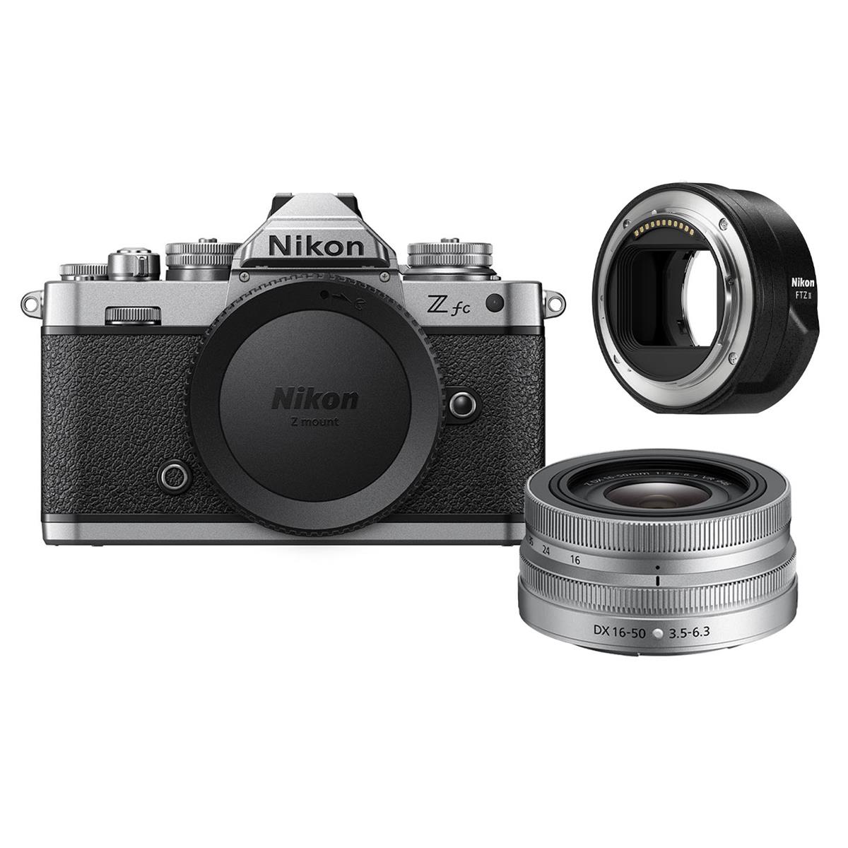 Image of Nikon Z fc Mirrorless Camera with 16-50mm Lens
