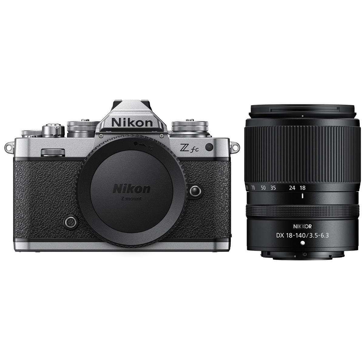 Image of Nikon Z fc DX-Format Mirrorless Camera with 18-140mm f/3.5-6.3 VR Lens