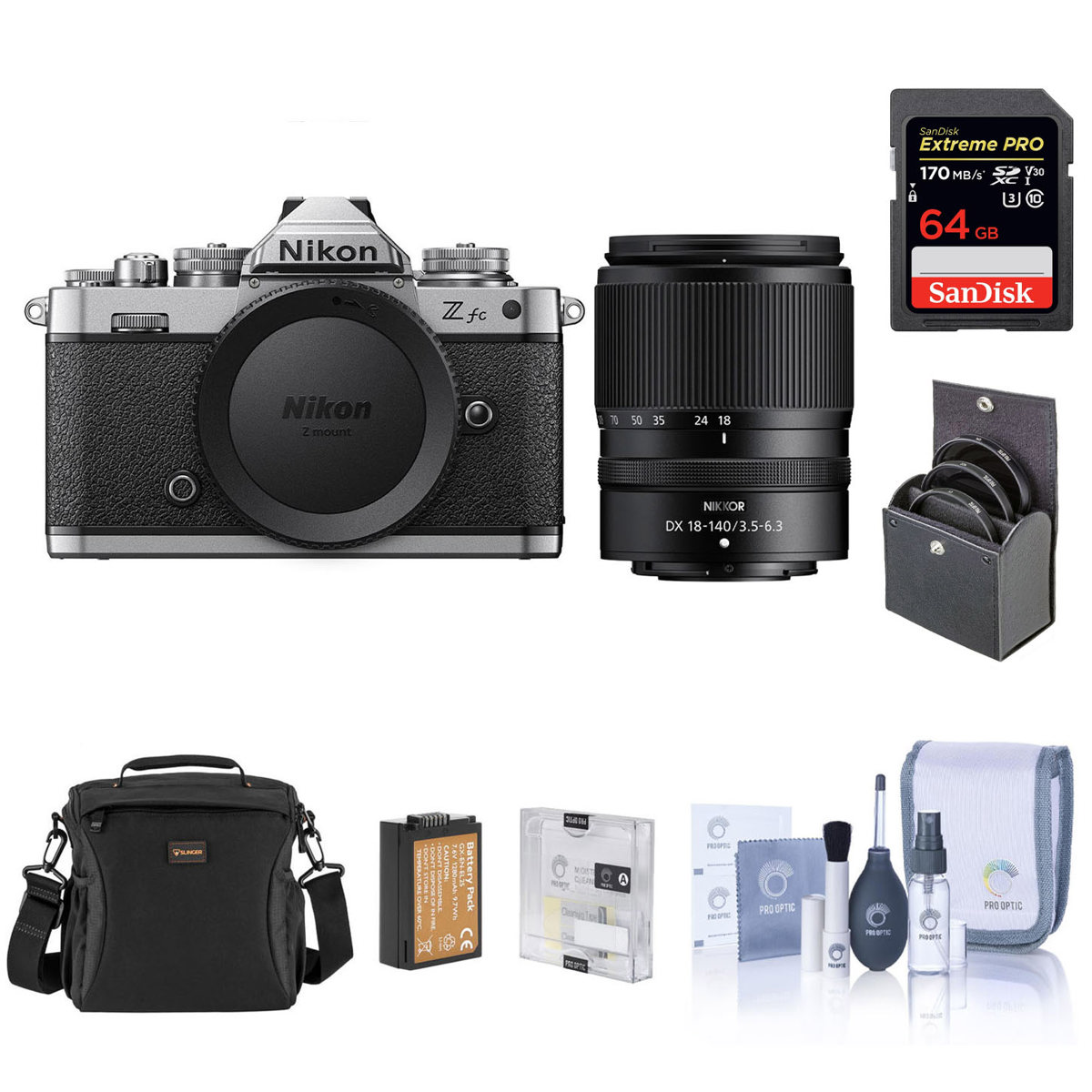 

Nikon Z fc Mirrorless Camera with 18-140mm Lens, Bundle with Included Value