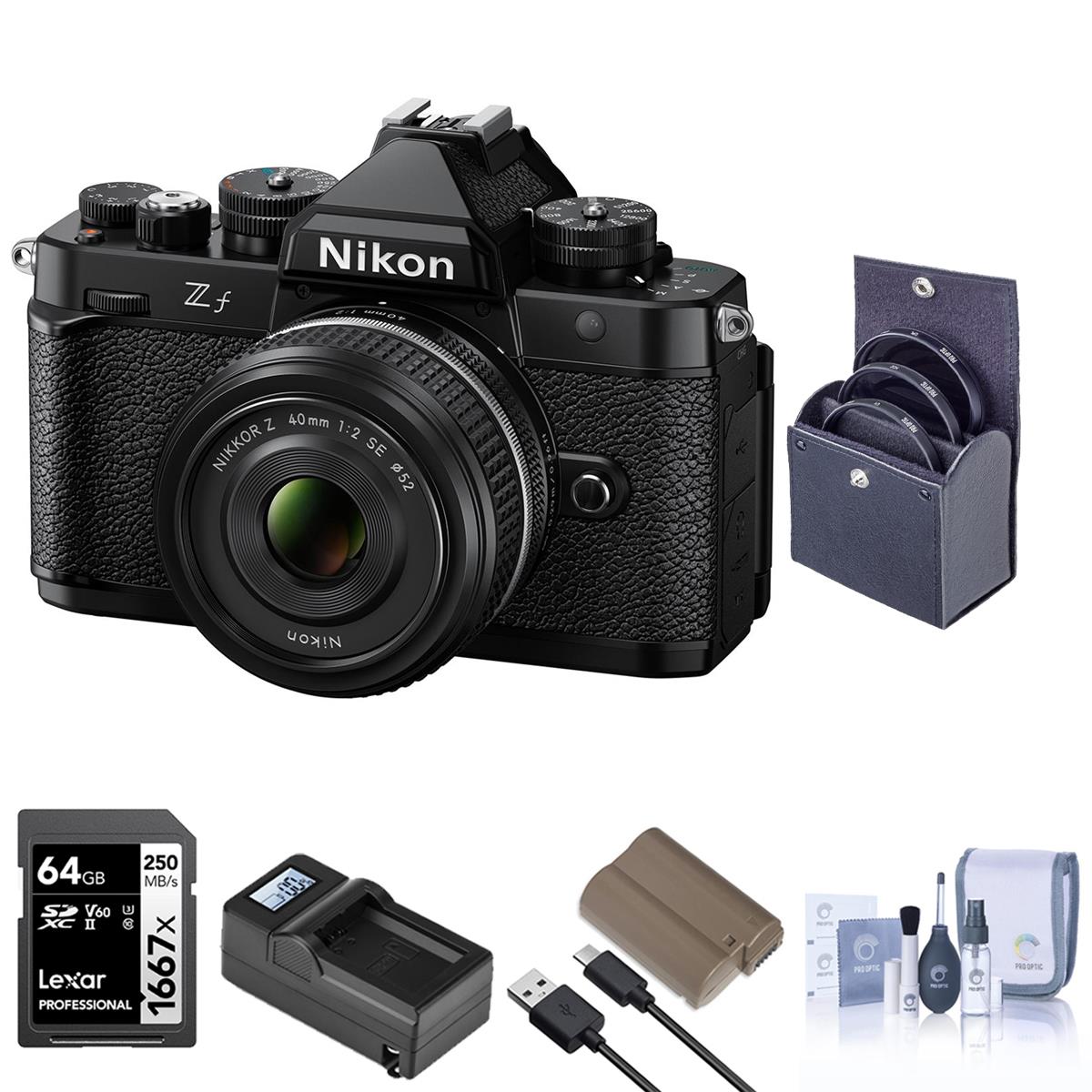 Image of Nikon Z f Mirrorless Camera w/NIKKOR Z 40mm f/2 SE Lens
