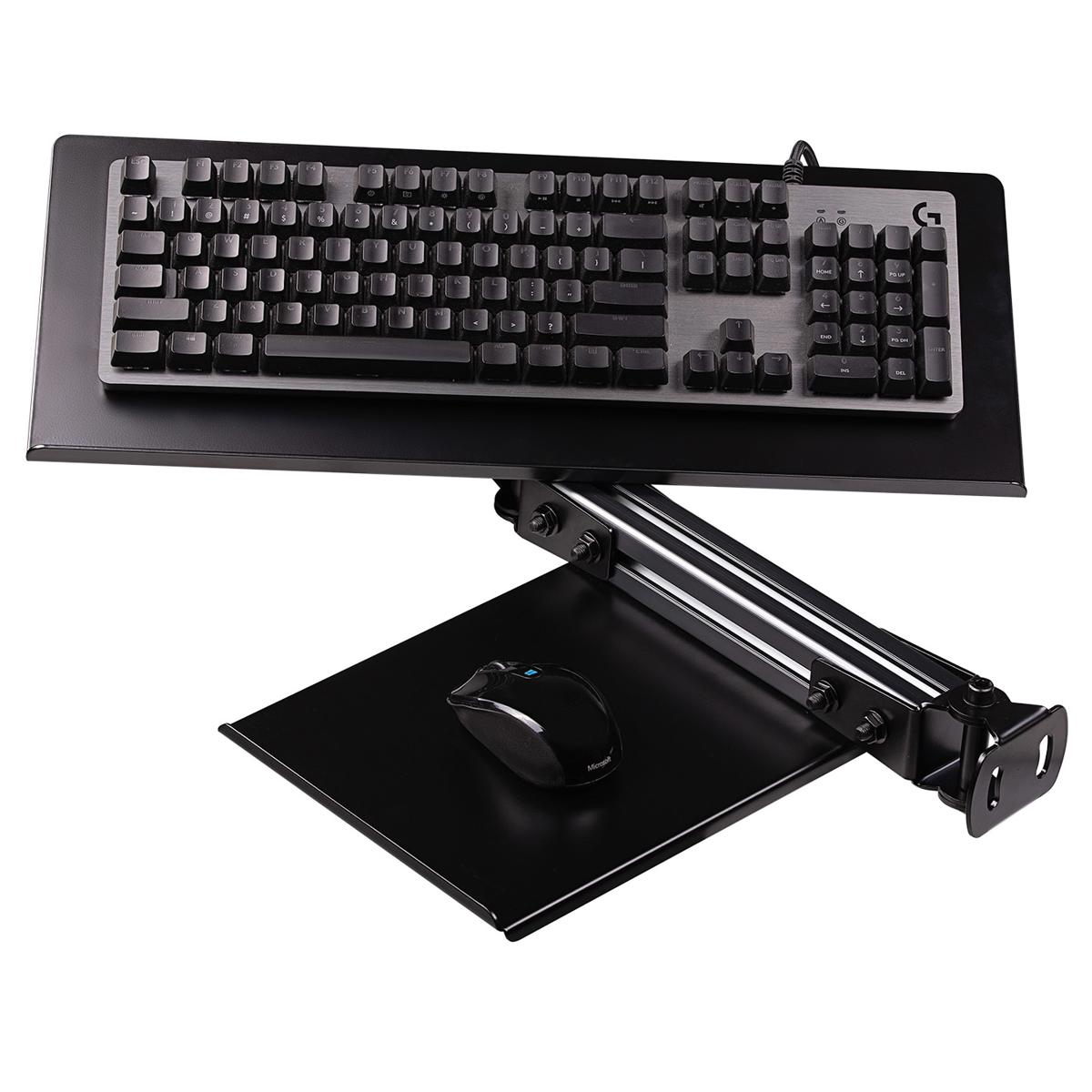 

Next Level Racing F-GT Elite Keyboard and Mouse Tray, Carbon Gray