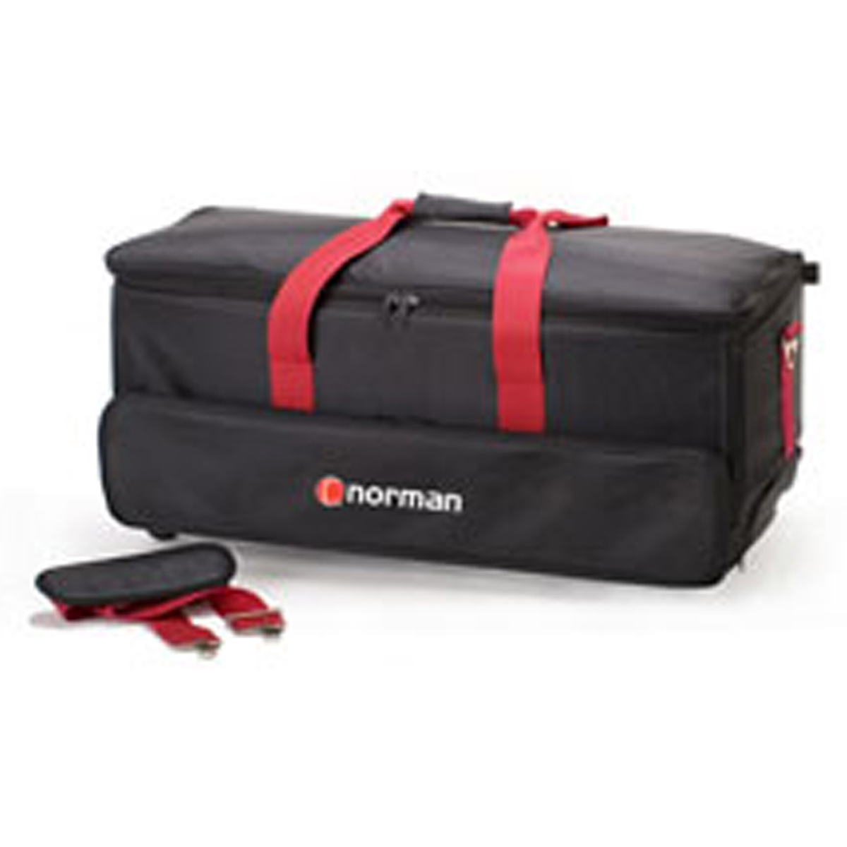 

Norman Soft Wheeled Lighting System Case, with Pull Handle, 9x32x8"