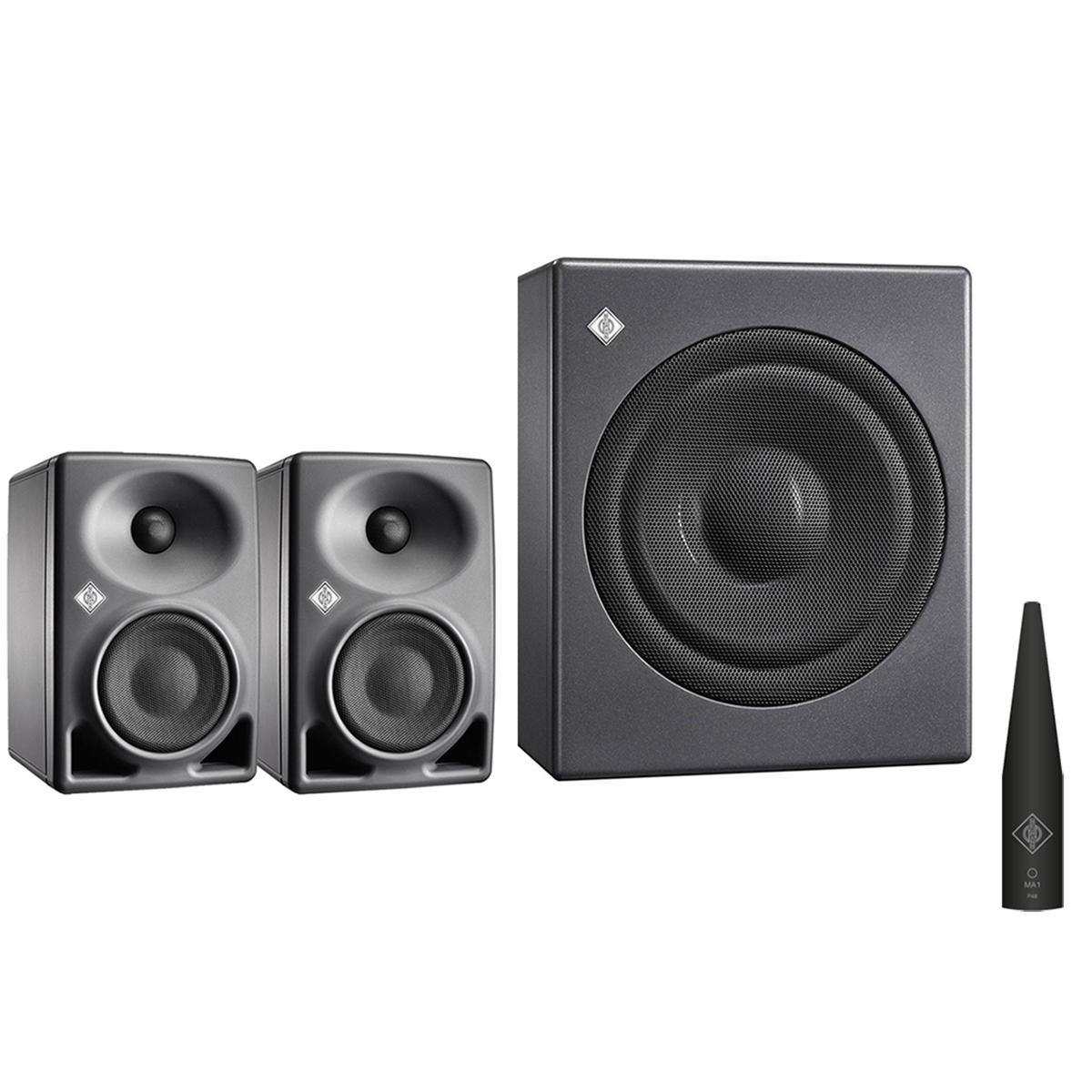 

Neumann Monitor Alignment Kit 3 w/2x KH 80 Monitor, KH 750 Subwoofer & MA 1 Mic