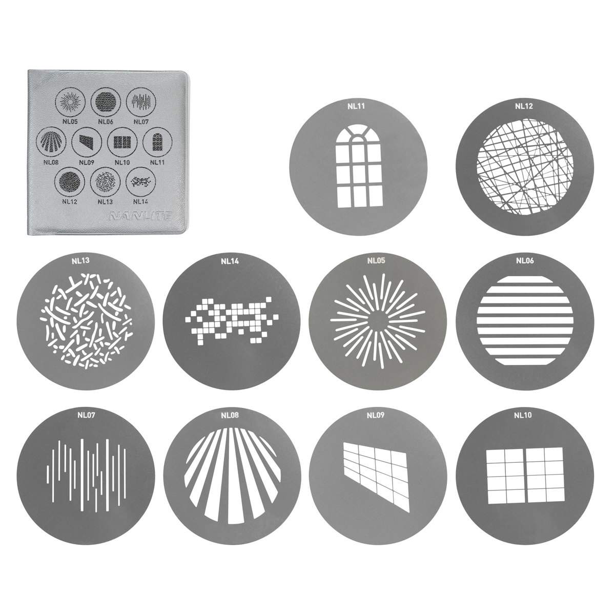 

NanLite Nanlite Gobo Set 1 for PJ-FZ60-19/36 Projector Mounts