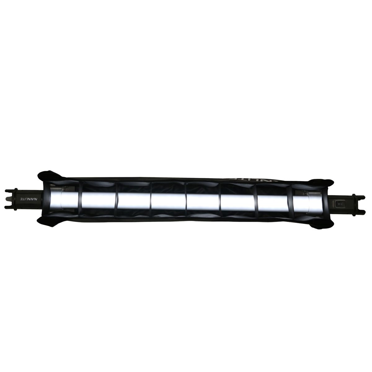

NanLite Fabric Barndoors and 45 Degree Grid for PavoTube II 15C LED Tube Light