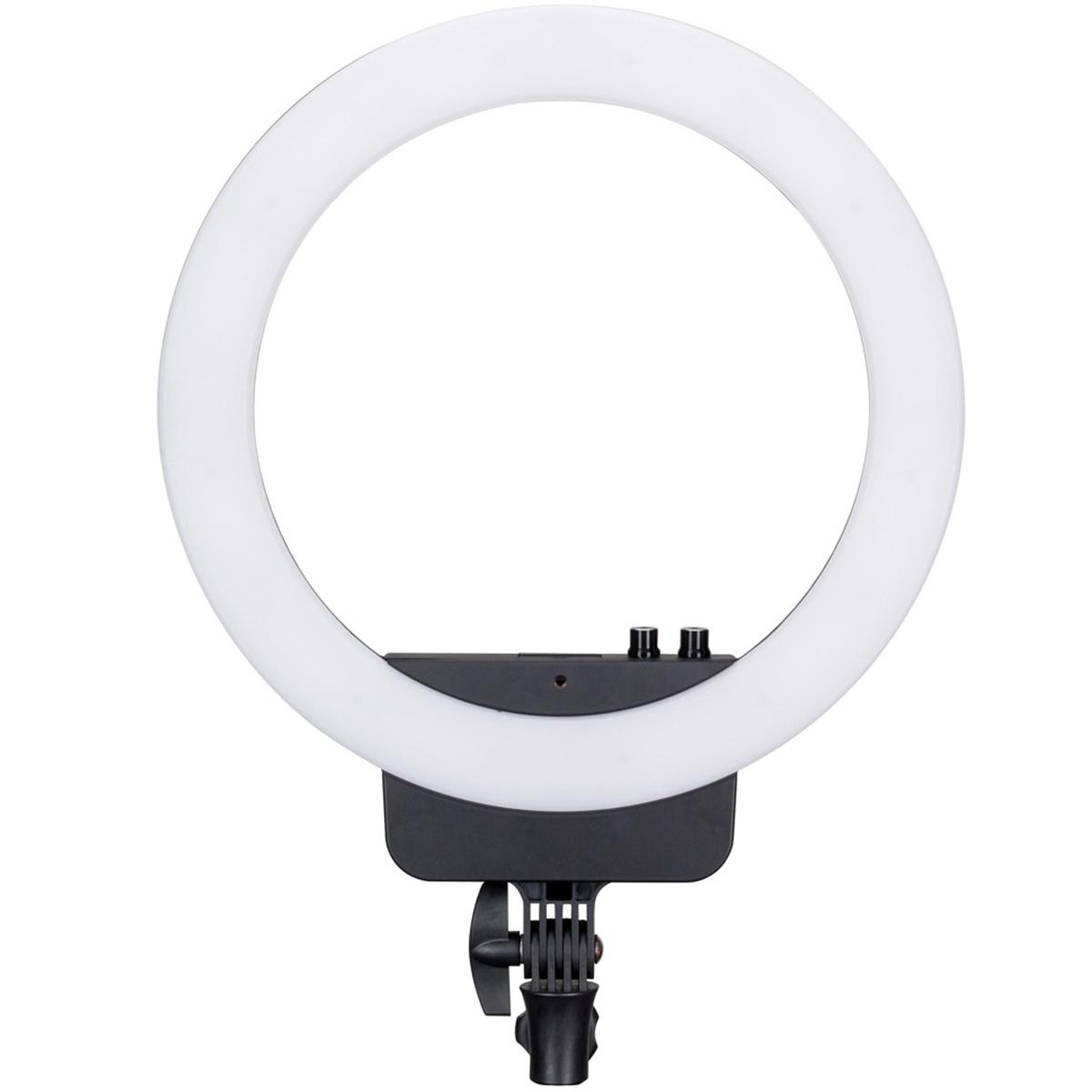 Photos - Studio Lighting HALO NanLite  16 Bi-Color 16" LED Ring Light with USB Power Passthrough Bas 