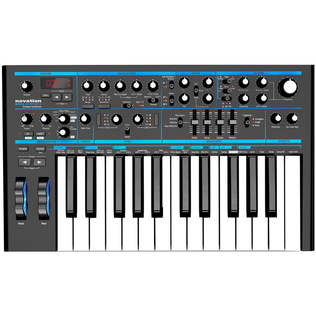 Image of Novation Bass Station II Monophonic Analog Synthesizer