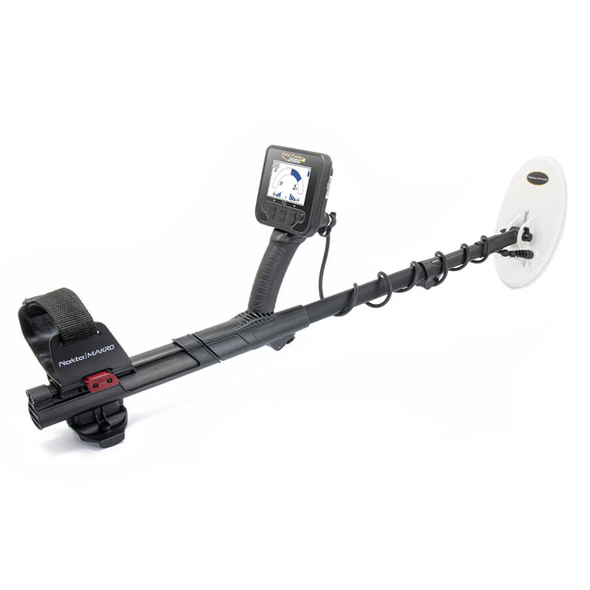 

Nokta Gold Finder 2000 Metal Detector, 5.5"x10" Concentric & 5"DD Coils, 61kHz