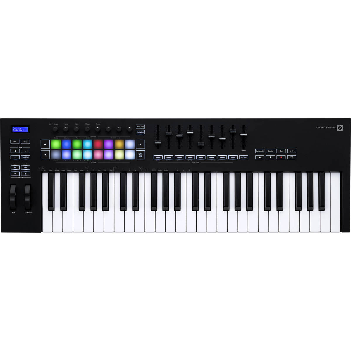 

Novation LaunchKey 49 MK3 49-Key USB MIDI Keyboard Controller