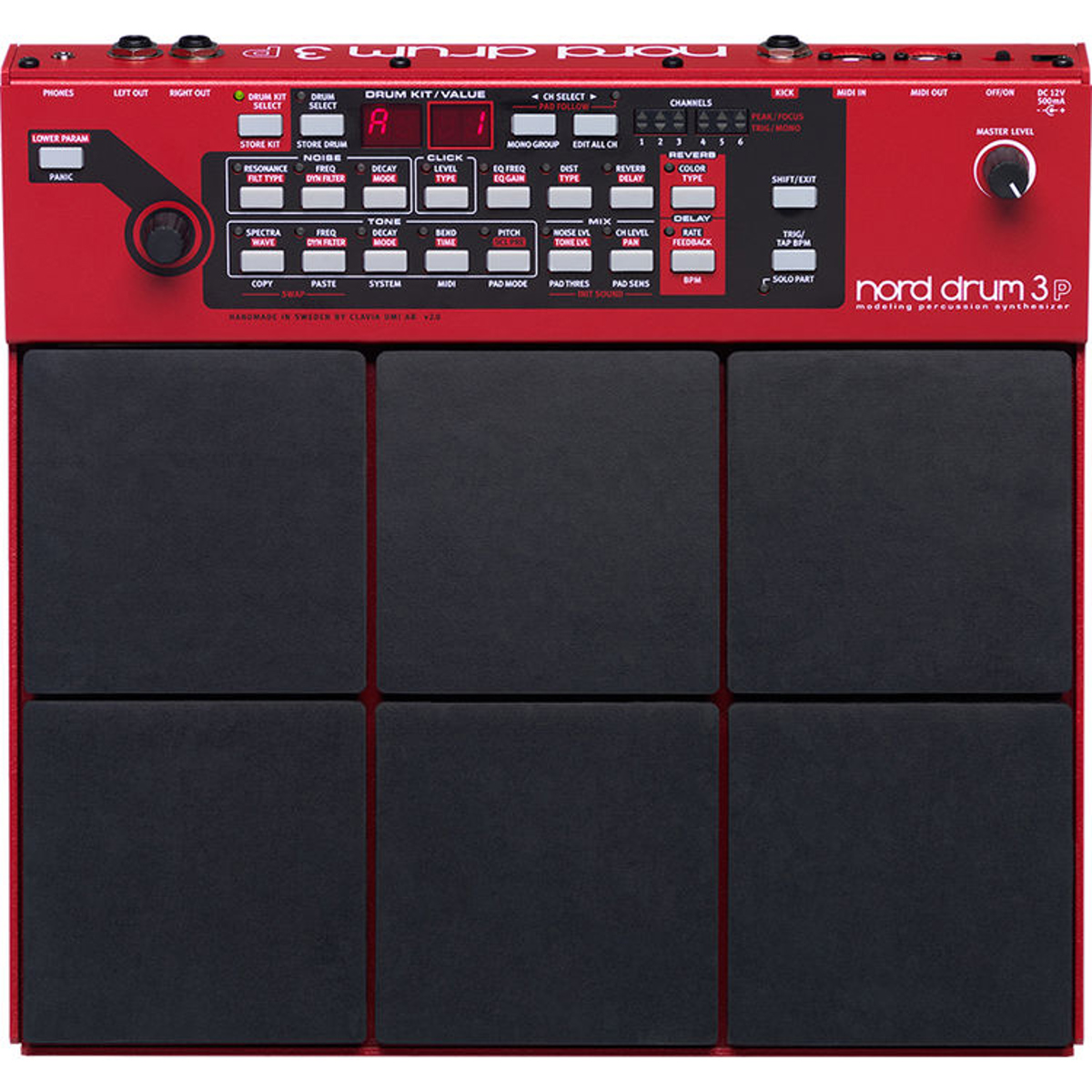 

NORD Drum 3P Modeling 6-Channel Percussion Synthesizer
