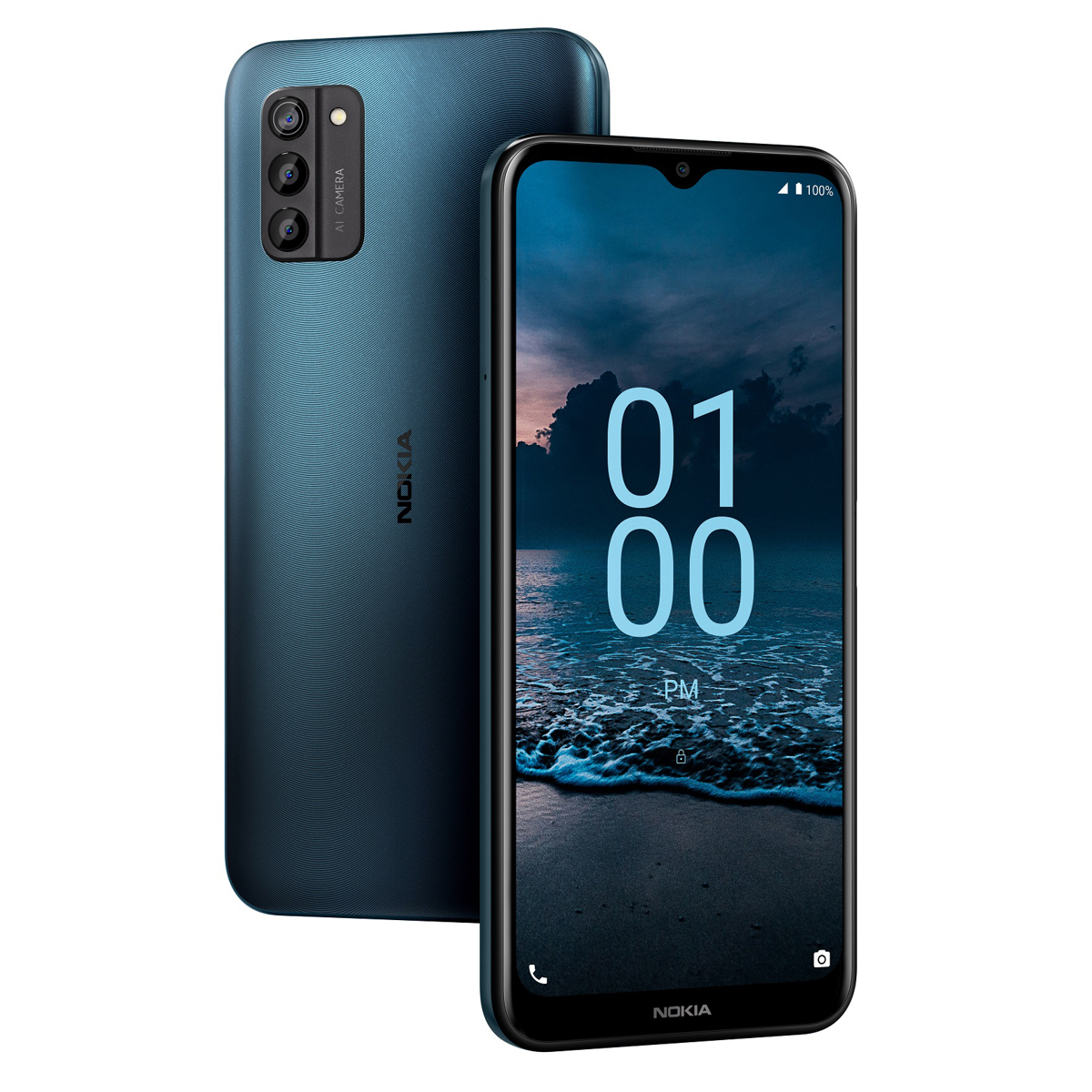 

Nokia G100 TA-1430 6.52" HD+ 32GB 4G LTE GSM Smartphone, Unlocked, Nordic Blue