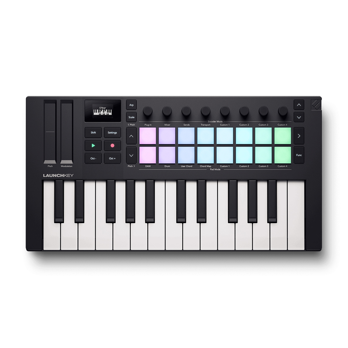 

Novation Launchkey Mini 25 MK4 25-Key USB MIDI Keyboard Controller, Black