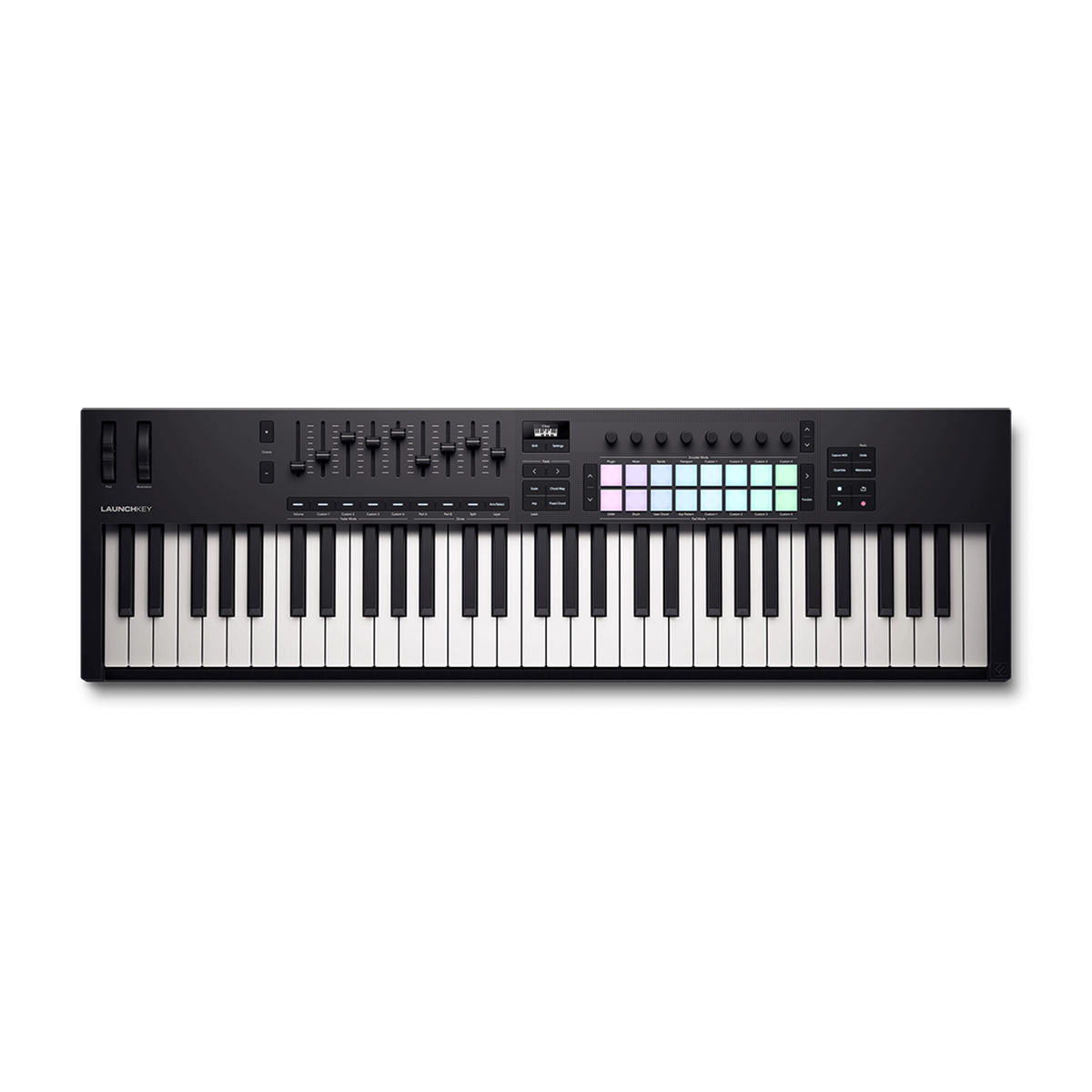 

Novation Launchkey 61 MK4 61-Key USB MIDI Keyboard Controller, Black