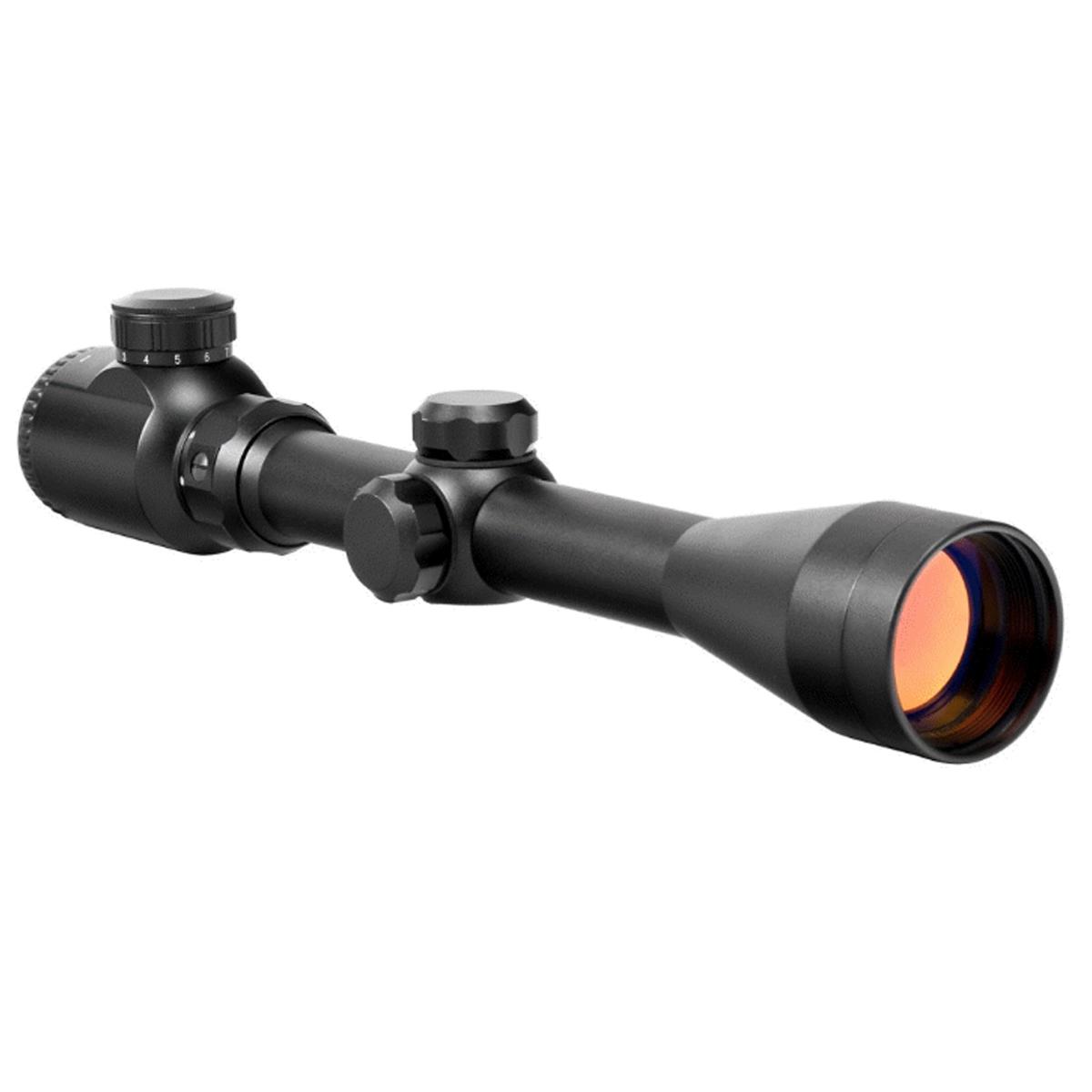 

NcSTAR 3-9x40 Shooter Riflescope, Illum P4 Sniper Reticle, with Rings, 1" Tube