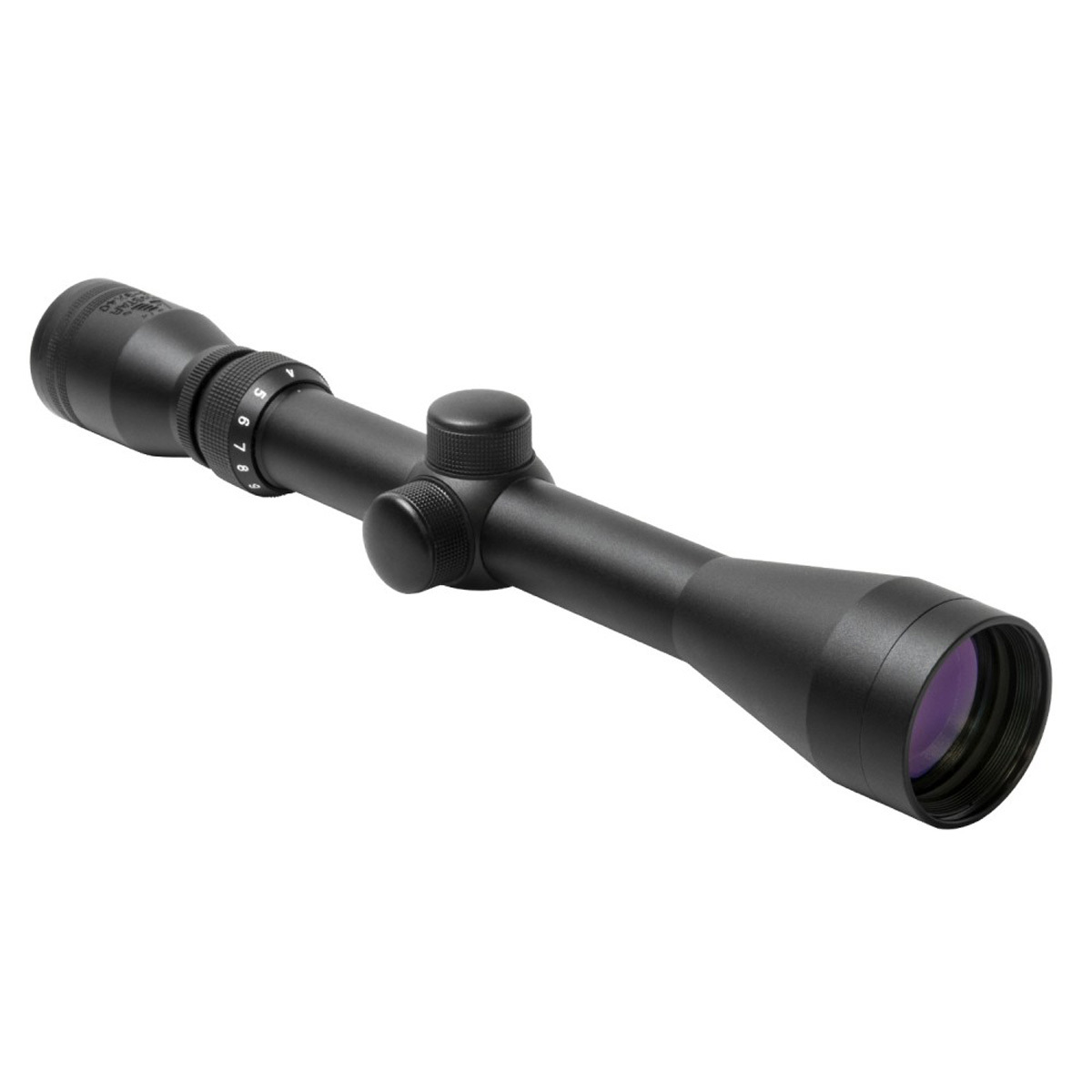 

NcSTAR 3-9x40mm Shooter Riflescope, P4 Sniper Reticle, 1" Center Tube