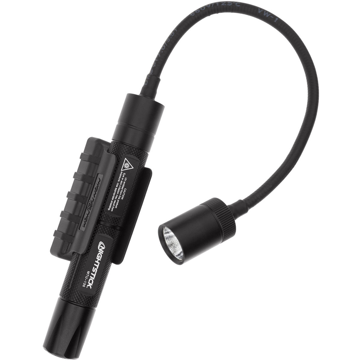 

Nightstick MTU-136 Mini-TAC UV Gooseneck Flashlight, Black