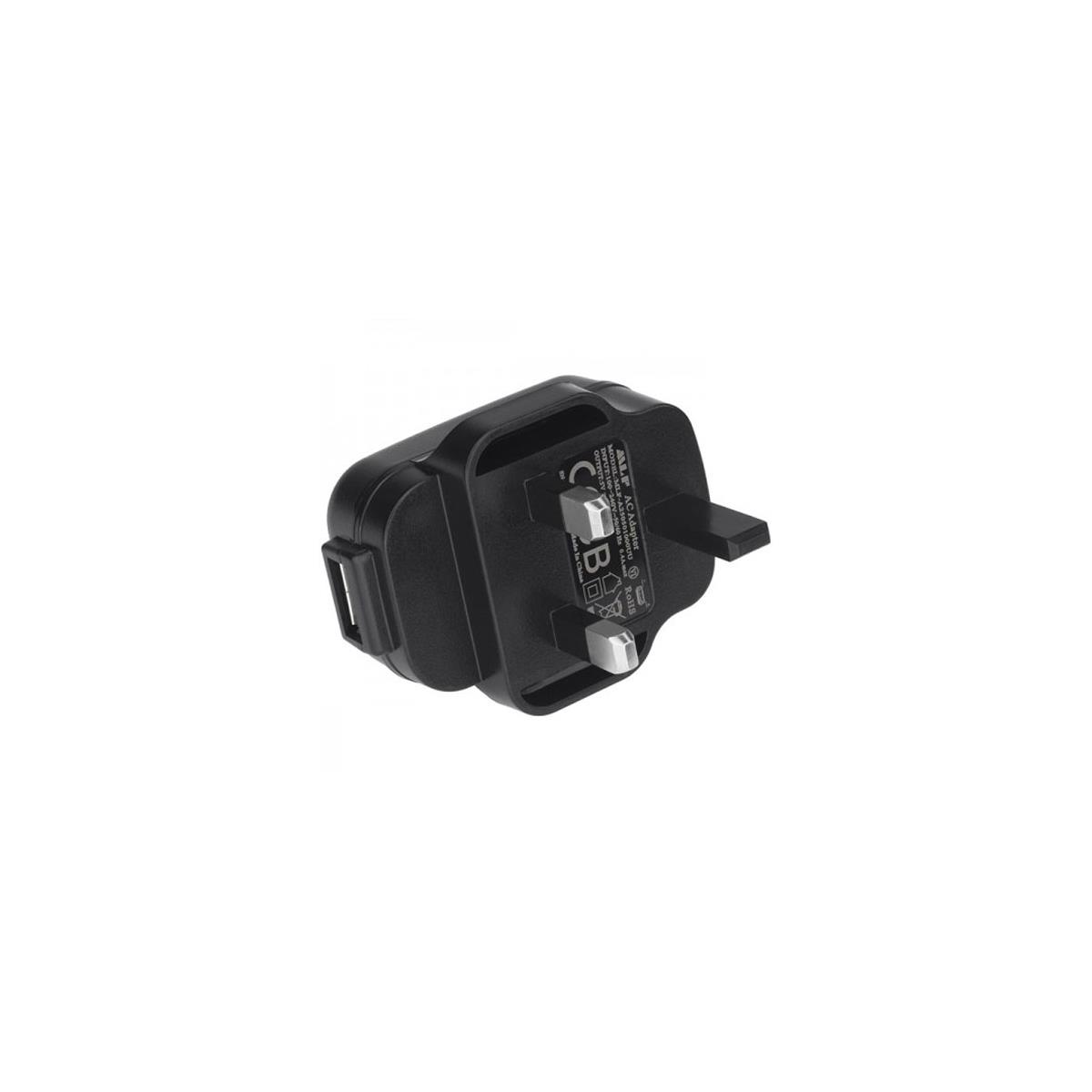 Image of Nightstick USB Type A to Male UK AC Power Plug Adapter