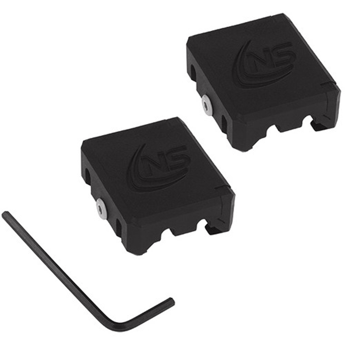

Nightstick NS-WM1 Picatinny Rail Wire Management Clamps, Black, 2-Pack