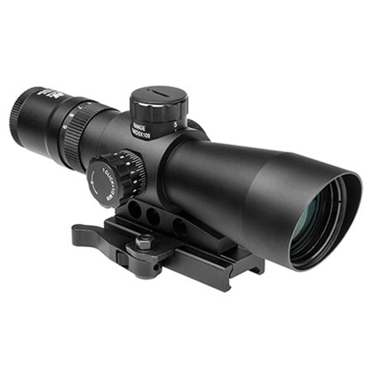 

NcSTAR 3-9x42 Mark III Gen 2 Riflescope, Illum P4 Sniper Ret, Integrated Mount