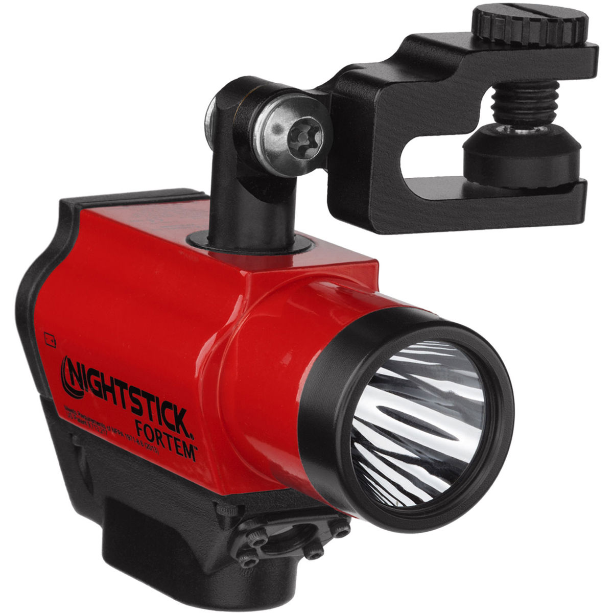 

Nightstick XPP-5466 FORTEM Helmet-Mount Dual-Light Flashlight, 150 Lumens, CR123