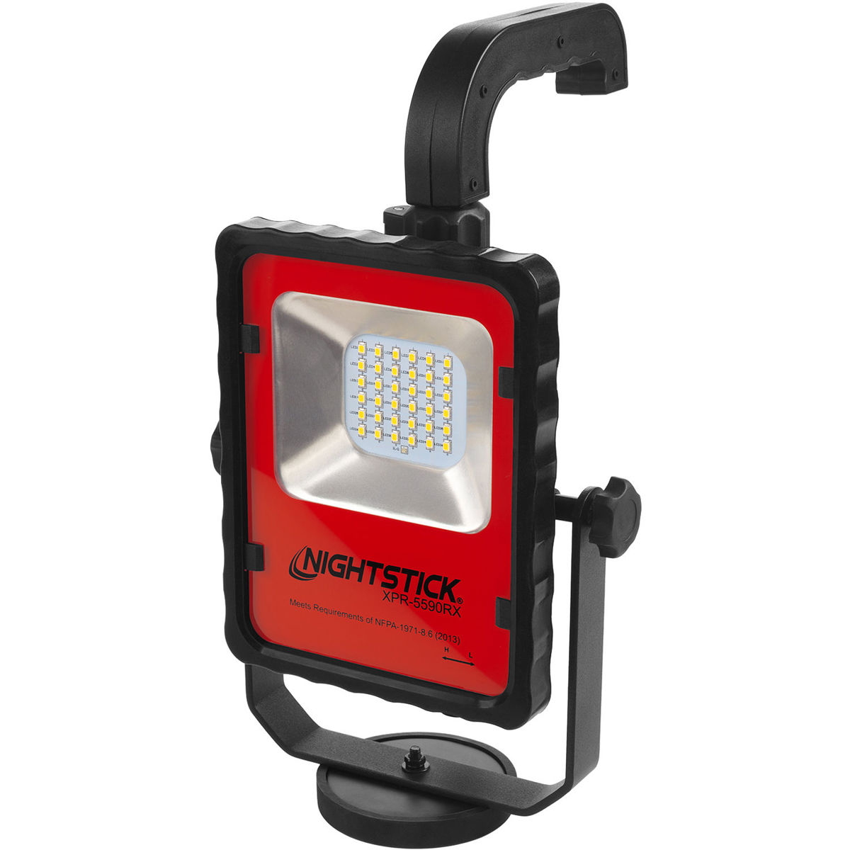 

Nightstick XPR-5592 Rechargeable LED Area Light w/ 6' Tripod, Green/Black
