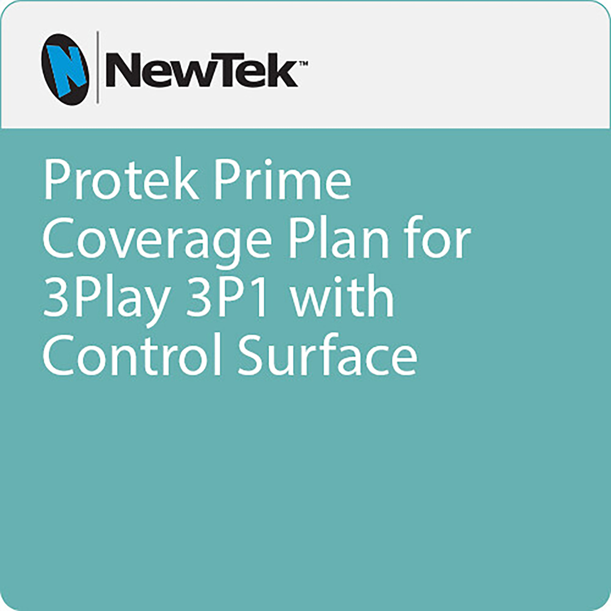 

NewTek ProTek Prime 1 Year Coverage Plan for 3Play 3P1 with Control Surface