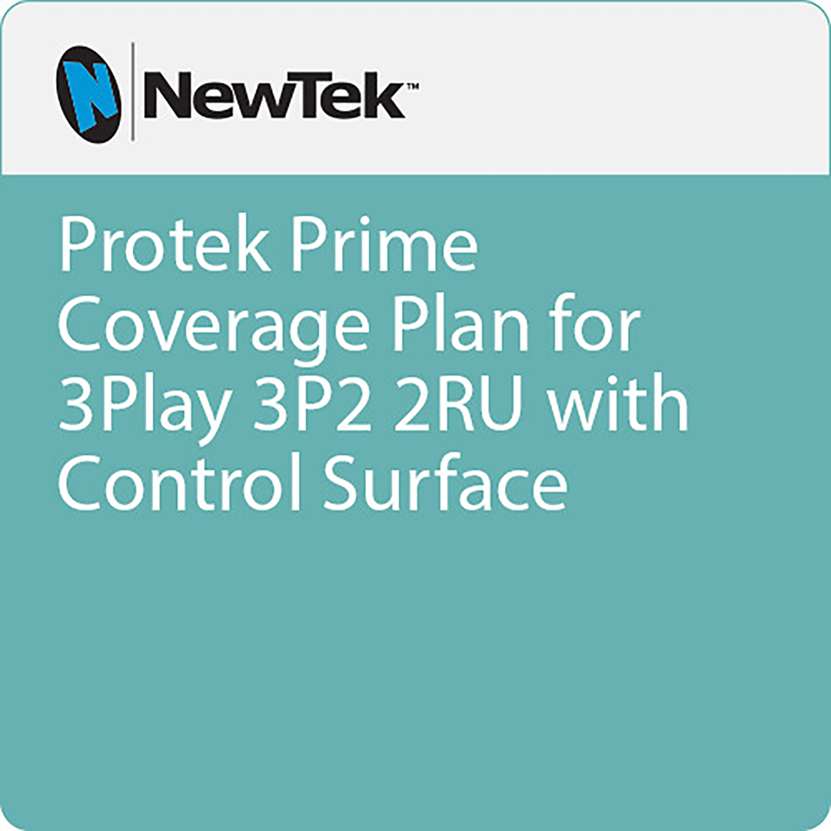 

NewTek ProTek Prime 1 Year Coverage Plan for 3Play 3P2 2 RU with Control Surface