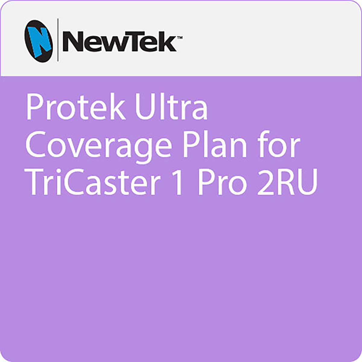 

NewTek ProTek Ultra 1 Year Coverage Plan for TriCaster 1 Pro 2 RU, Download