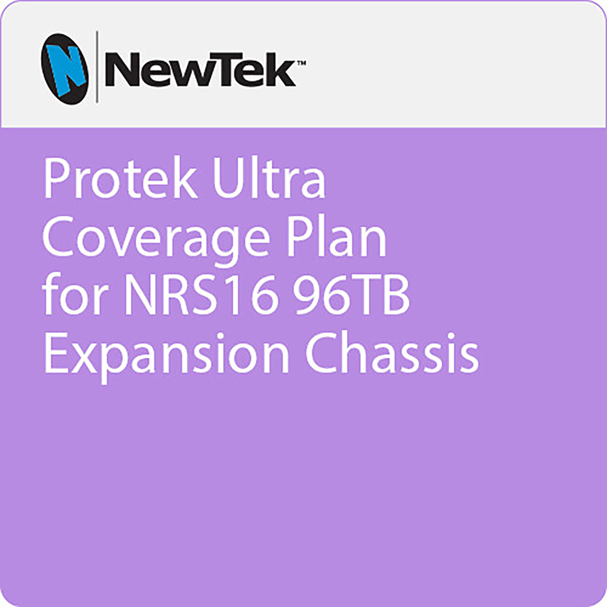 

NewTek ProTek Ultra 1 Year Coverage Plan for NRS16 96TB Expansion Chassis