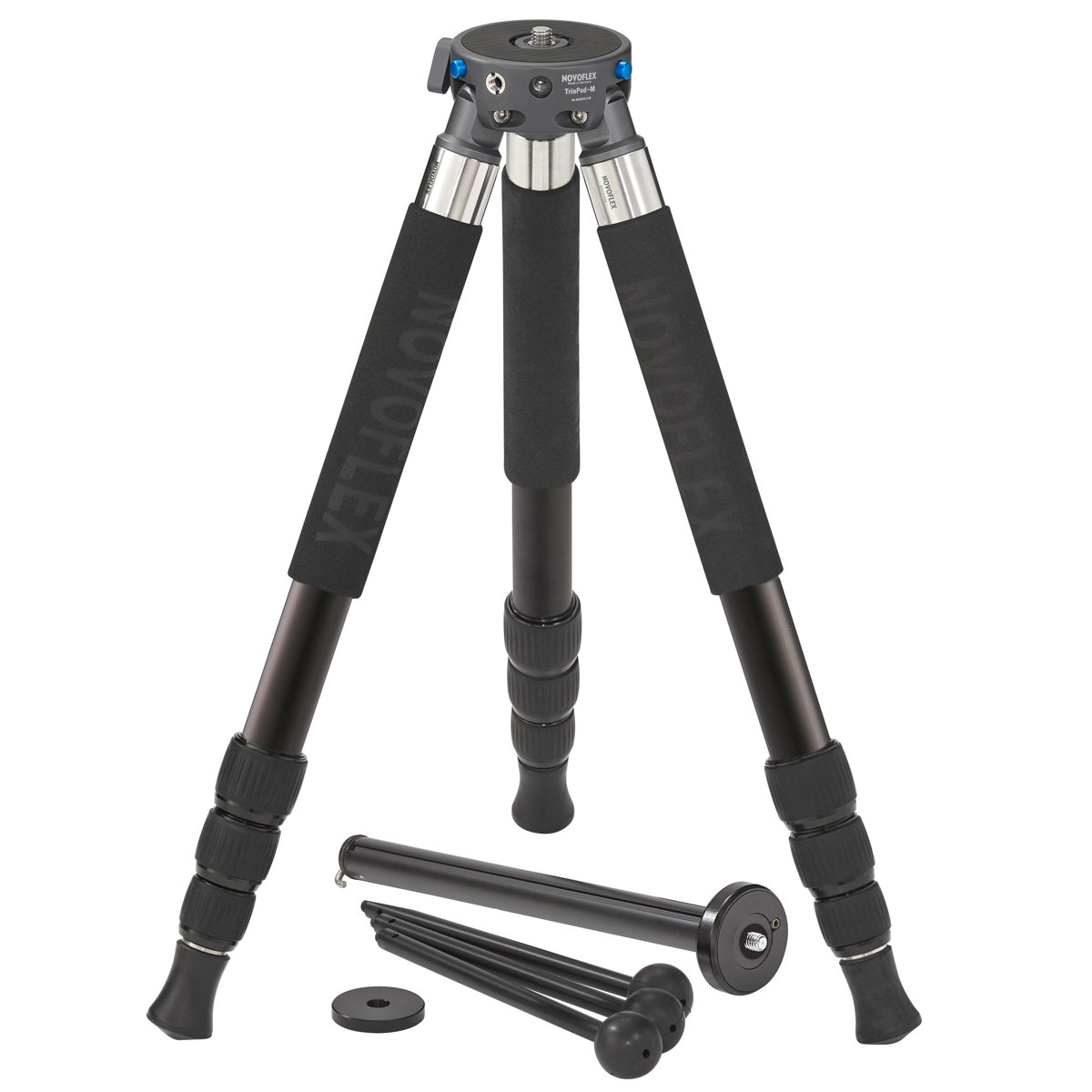 

Novoflex TrioPod-M Tripod Base with Compact 4-Section Aluminum Legs & Mini Legs