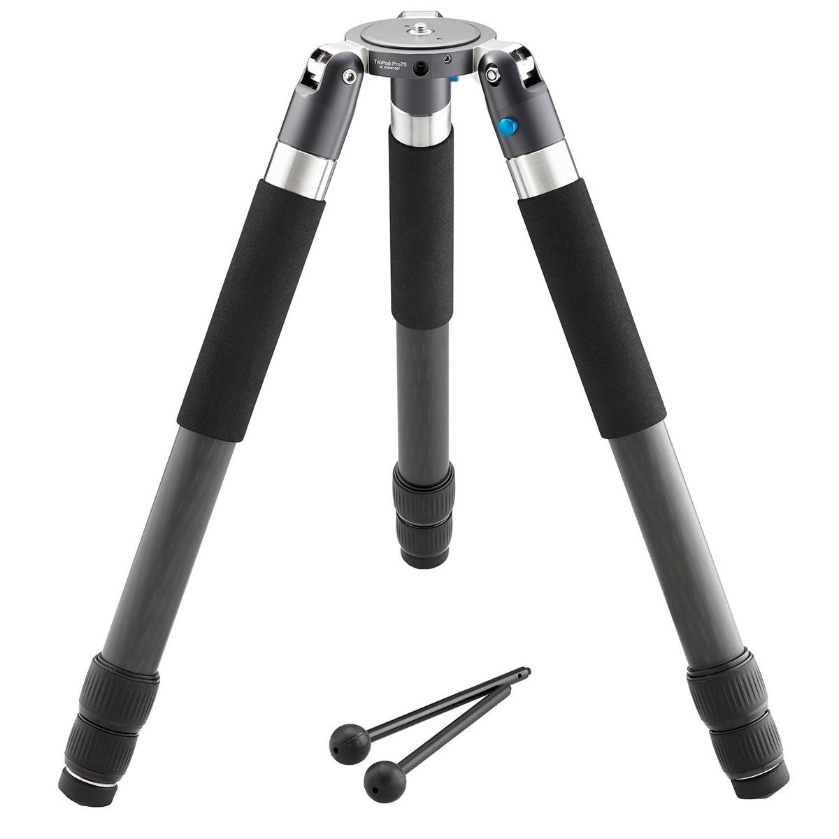 Novoflex TrioPod PRO75 Tripod Spider with 3-Section Carbon Fiber Leg