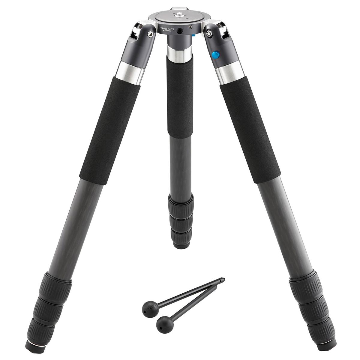 Novoflex TrioPod PRO75 Tripod Spider with 4-Section Carbon Fiber Leg