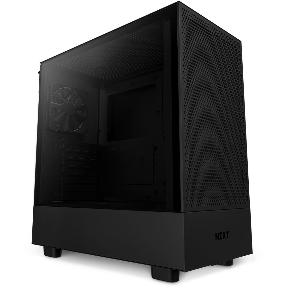 

NZXT H5 Flow RGB Compact Tempered Glass ATX Mid-Tower Case Matte Black
