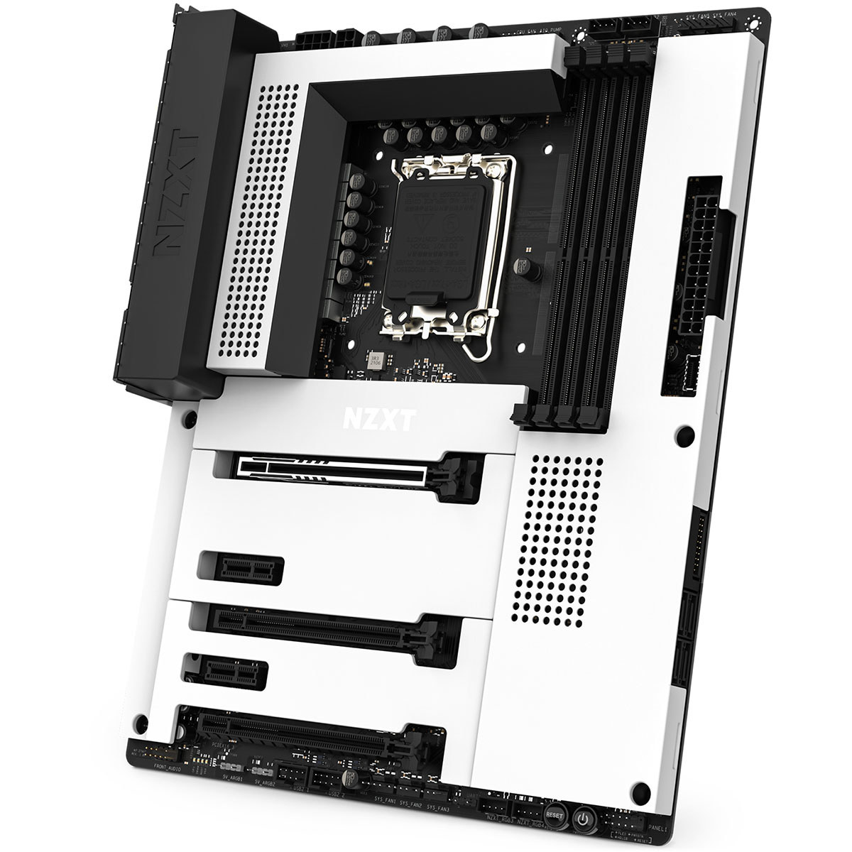 

NZXT N7 Z790 Wi-Fi DDR5 LGA 1700 SATA 6Gbps ATX Gaming Motherboard White