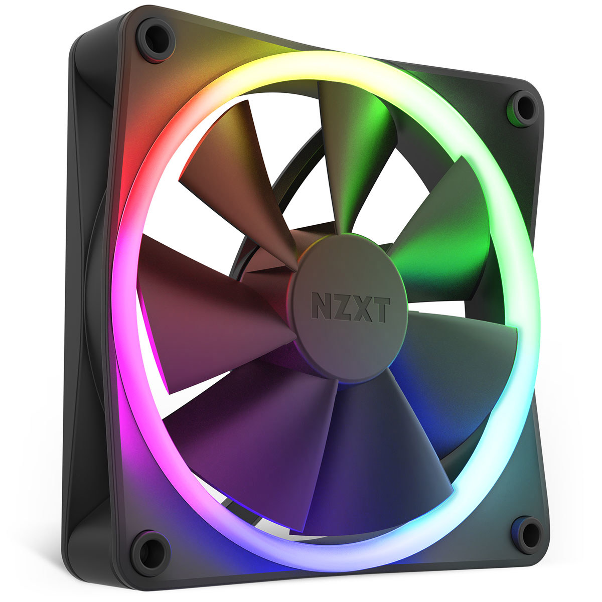

NZXT F120 RGB 120mm PWM Fan, Black