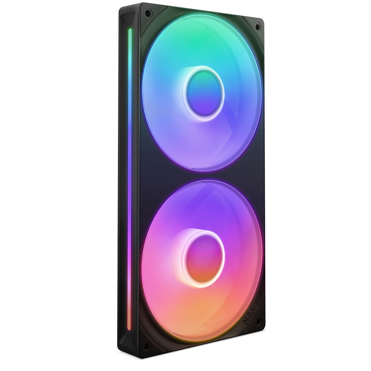 

NZXT F Series Single-Frame RGB Core Fan Unit Black 240mm (2x 120mm Fans)
