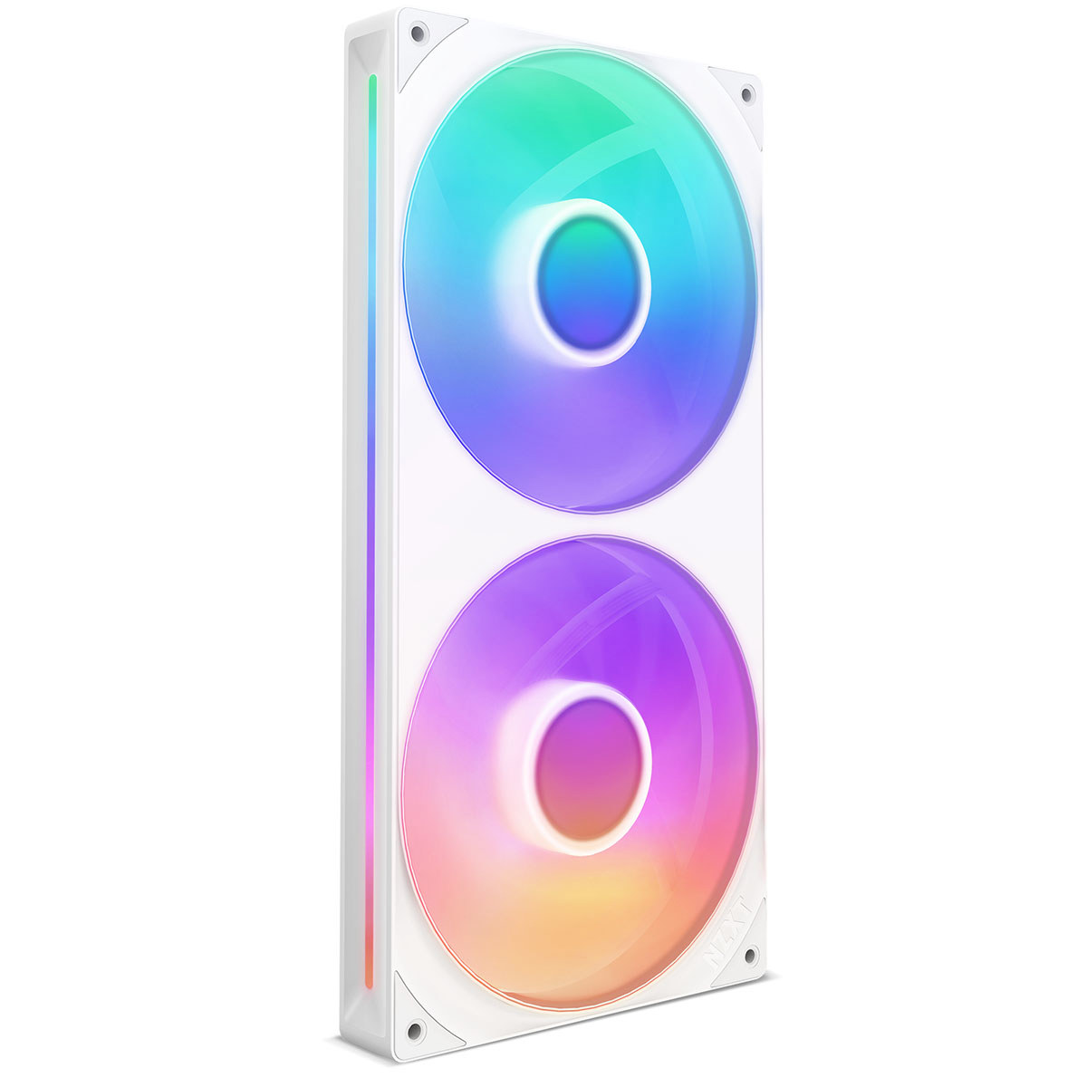 

NZXT F Series Single-Frame RGB Core Fan Unit White 280mm (2x 140mm Fans)