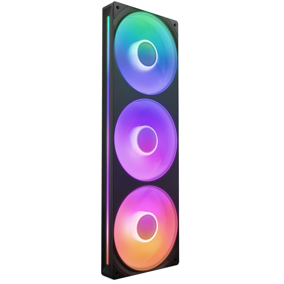 

NZXT F Series Single-Frame RGB Core Fan Unit Black 360mm (3x 120mm Fans)