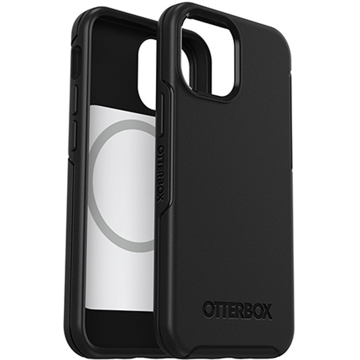 Photos - Case OtterBox Symmetry Series+ Antimicrobial  for iPhone 13 Mini, Black 77 