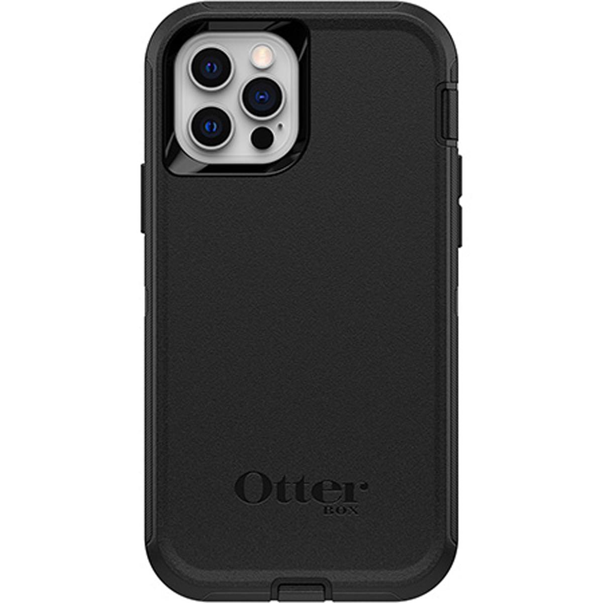 Photos - Case OtterBox Defender Series  for Apple iPhone 12/iPhone 12 Pro, Black 77 