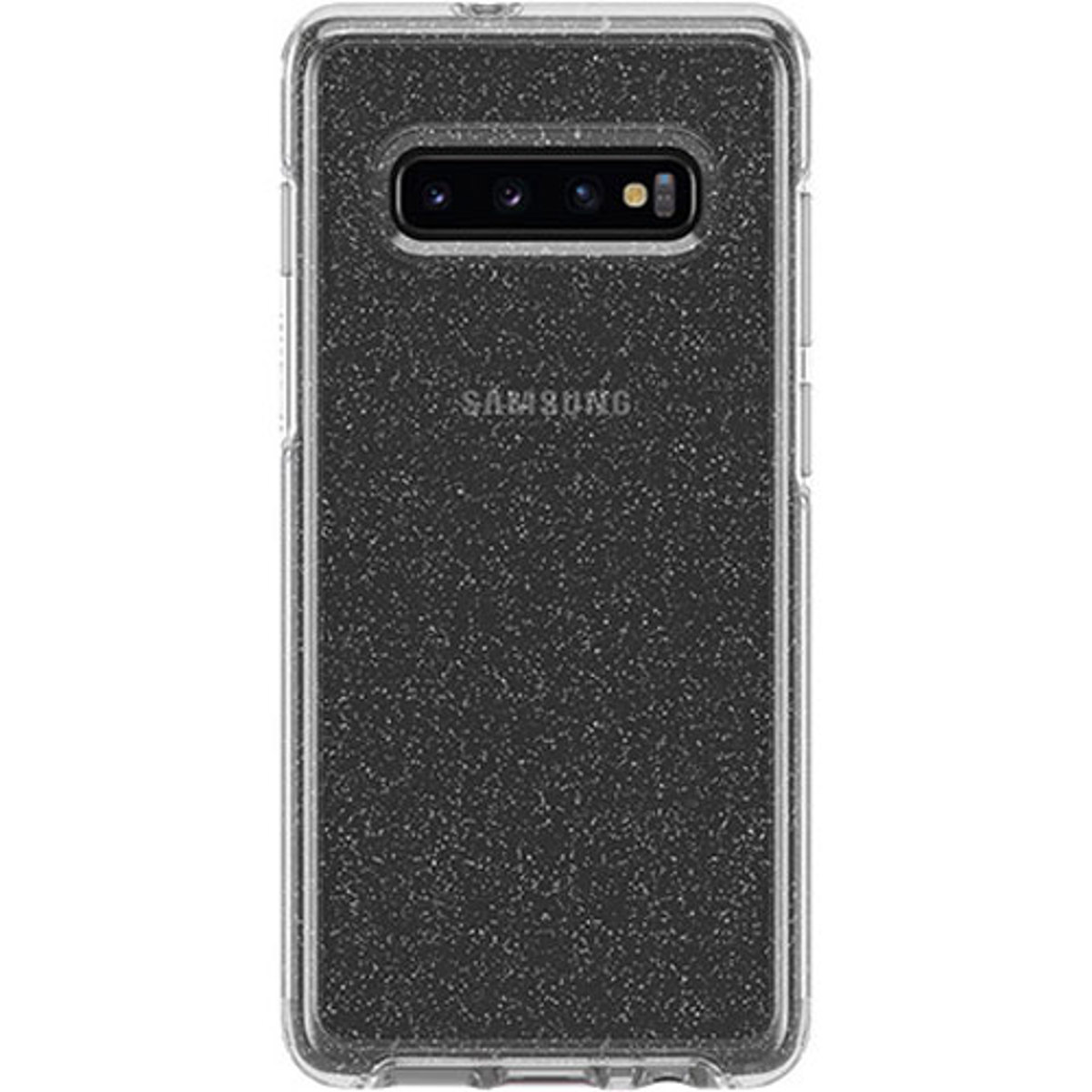 Photos - Case OtterBox Symmetry Series Clear  for Galaxy S10+ Smartphone, Stardust 7 