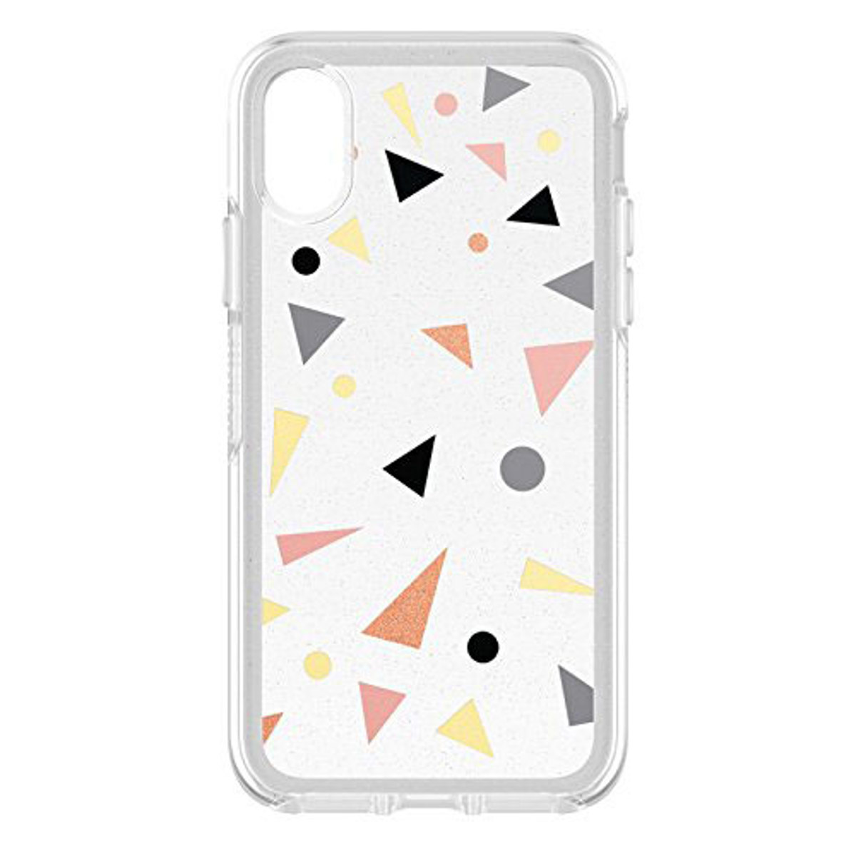 

OtterBox Symmetry Smartphone Case, Clear/Confetti Pop iPhone X