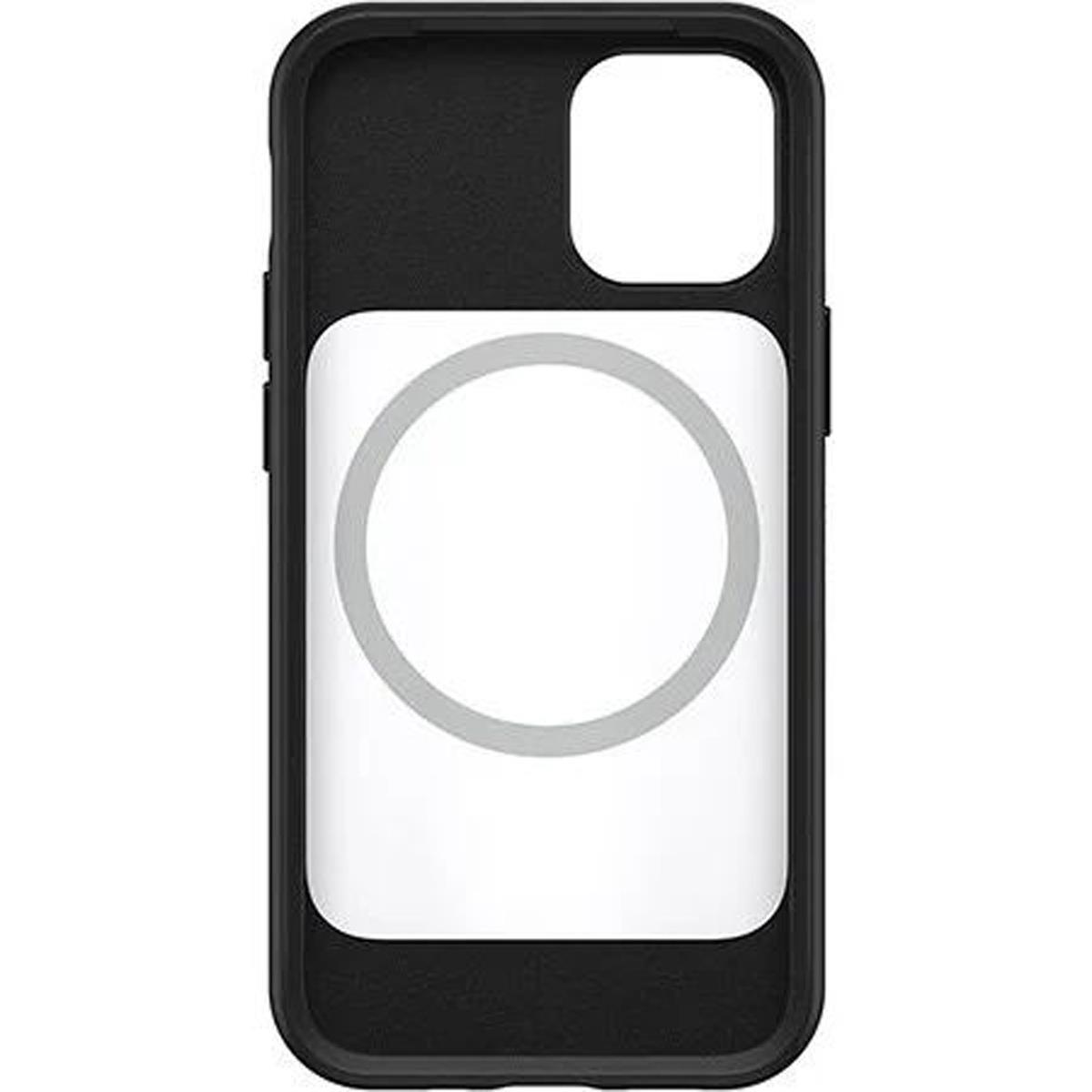 Photos - Case OtterBox Symmetry Series+ with MagSafe for Apple iPhone 12 mini, Black 77 