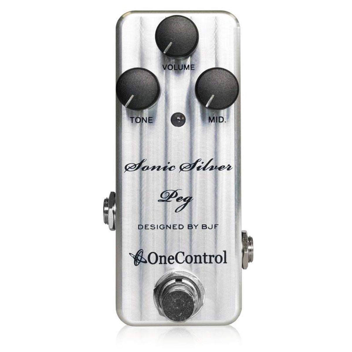 

One Control BJF Series FX Sonic Silver Peg Bass Pre-Amp, Amp-In-A-Box