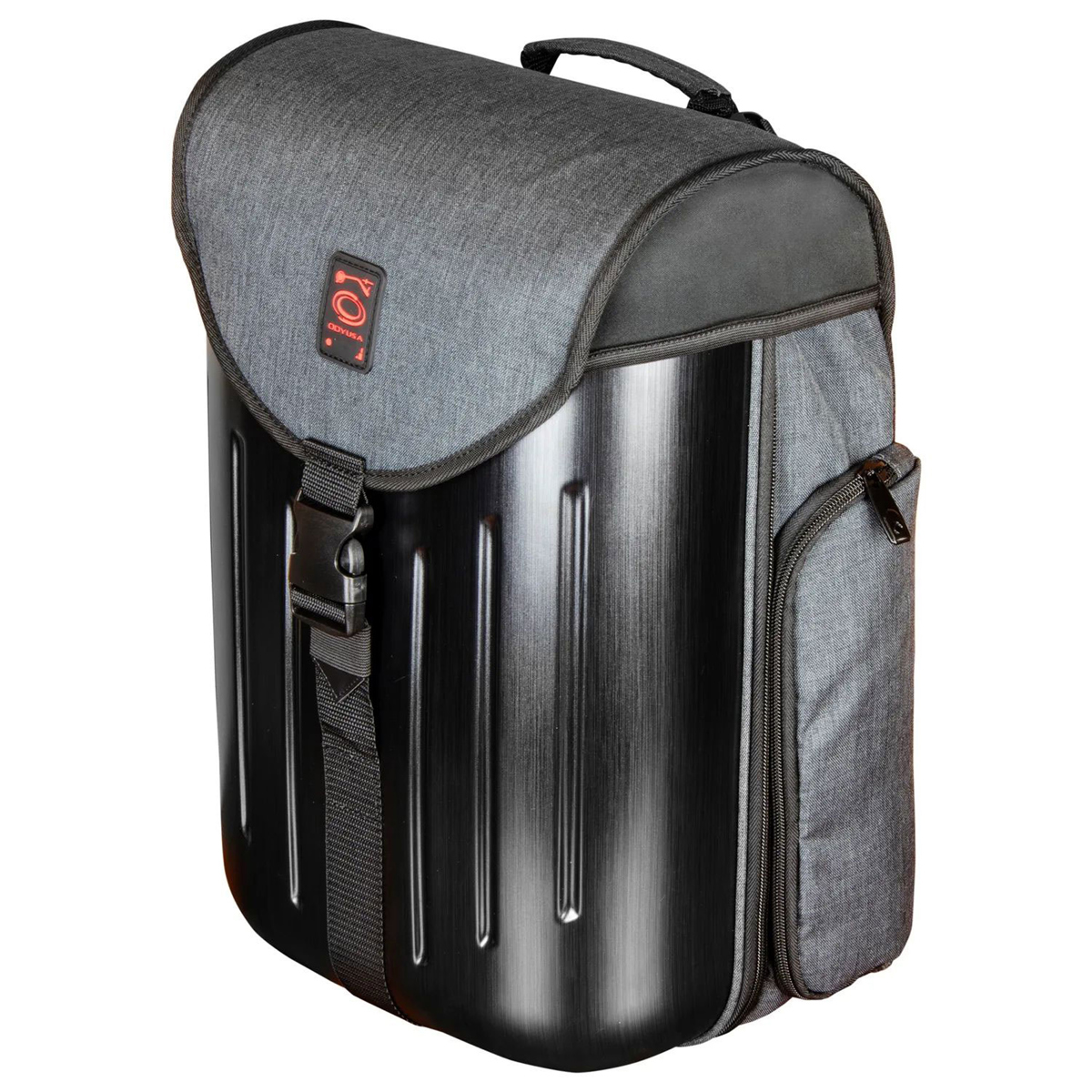 

Odyssey Innovative Designs Battle Pack Hard Shell DJ Backpack, Charcoal Black