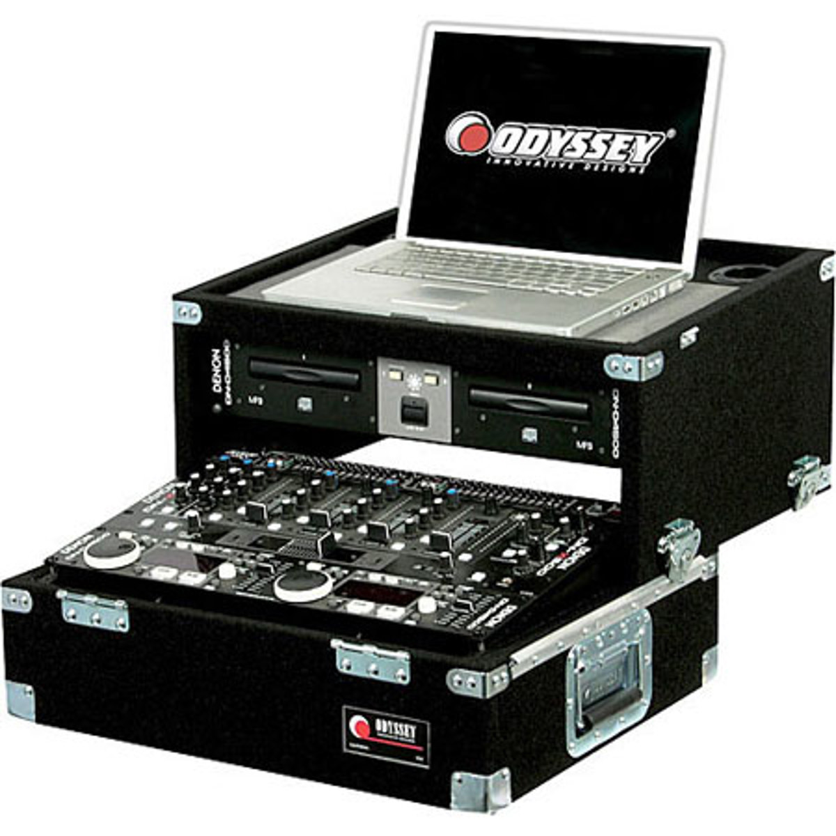 

Odyssey Innovative Designs Odyssey CSL28 Carpeted Slide Style Mixer Laptop Case