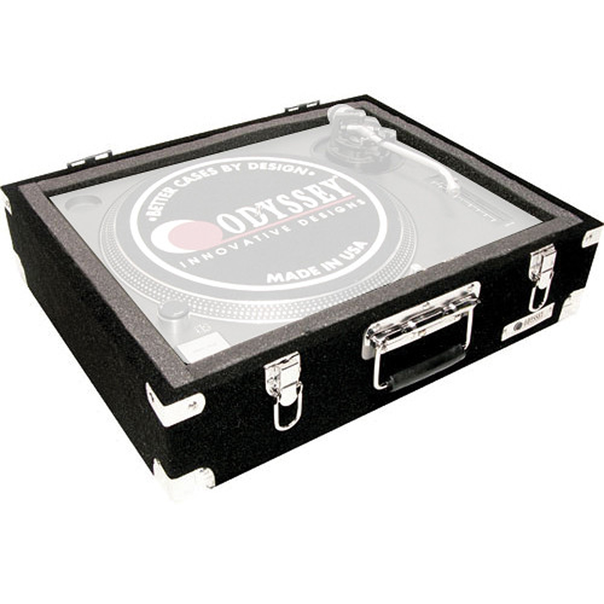 

Odyssey Innovative Designs Odysseyy CTTE Carpeted St&ard Turntable Case f/1200 Style Turntable