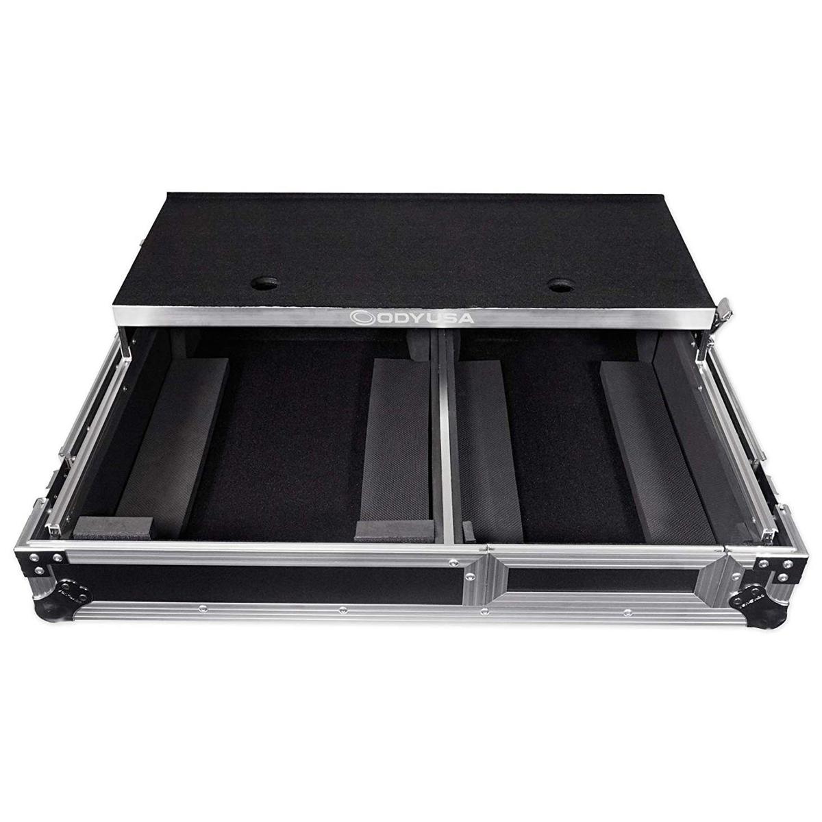 

Odyssey Innovative Designs Coffin, Rane 72 & 12 Controller, Black/Silver