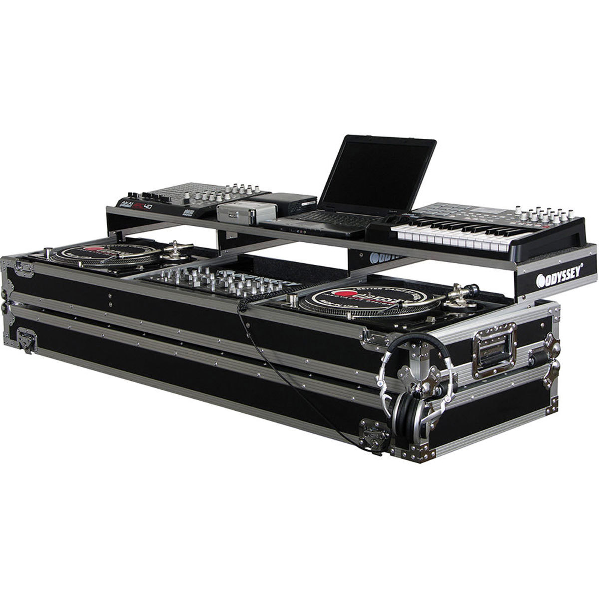 

Odyssey Innovative Designs Odysseyy Remixer Glide Style DJ Coffin Case f/19" Width Mixer & 2 Turntables