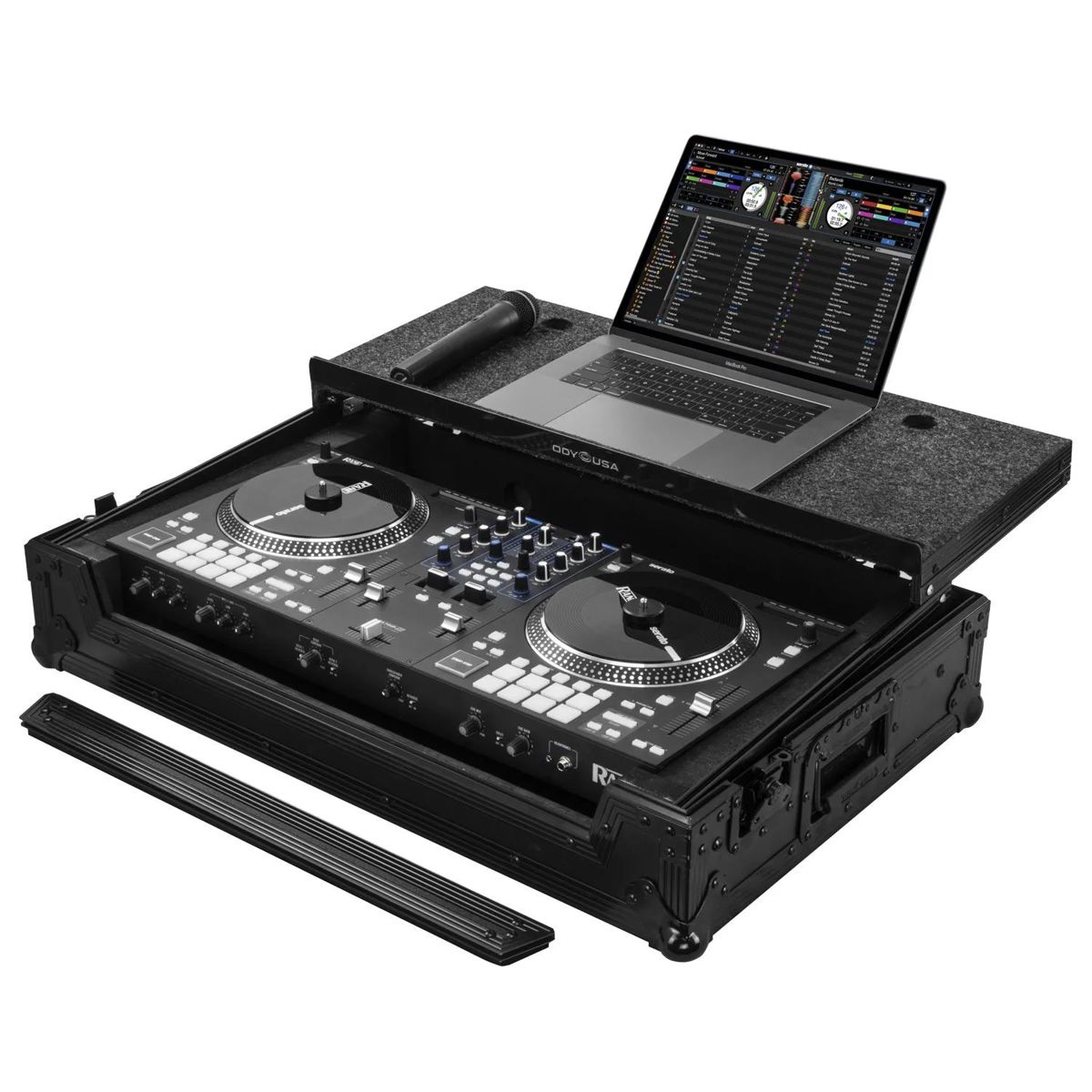 

Odyssey Innovative Designs Rane One Flight Case w/Patented Glide Platform, Black